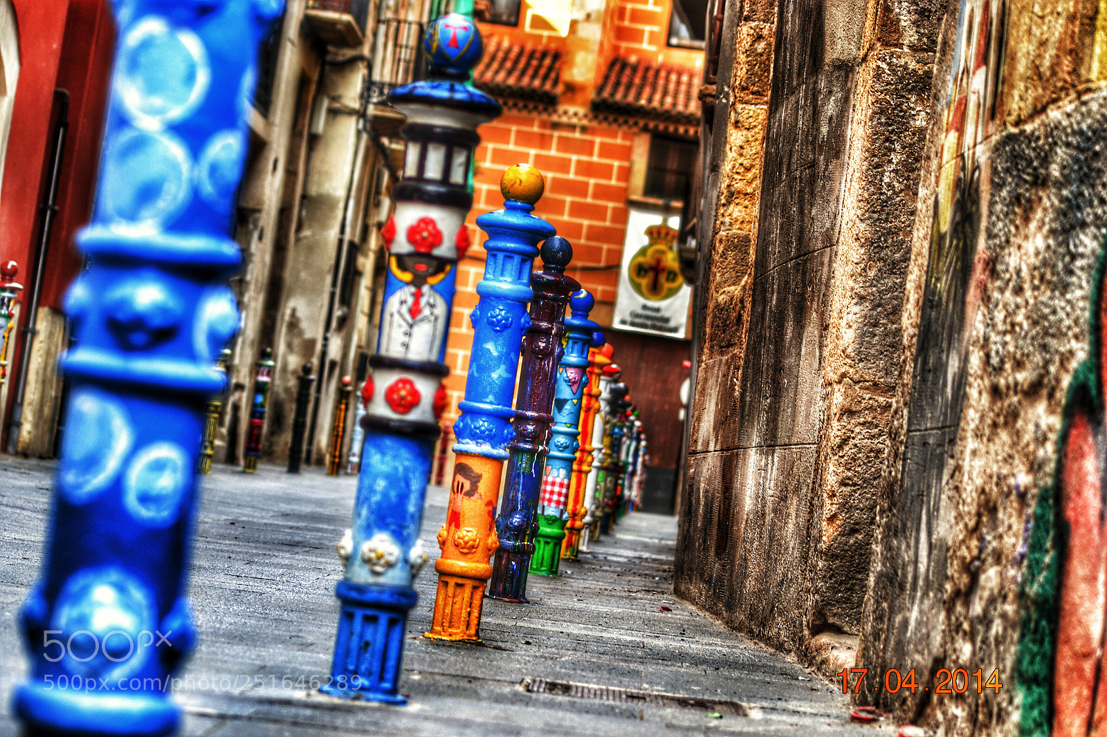 Nikon D3100 sample photo. Pilon street tarragona photography