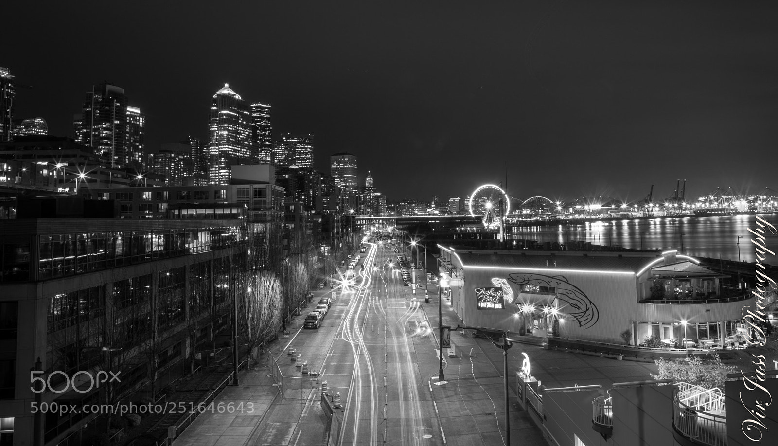 Canon EOS 6D Mark II sample photo. Seattle_nightview photography