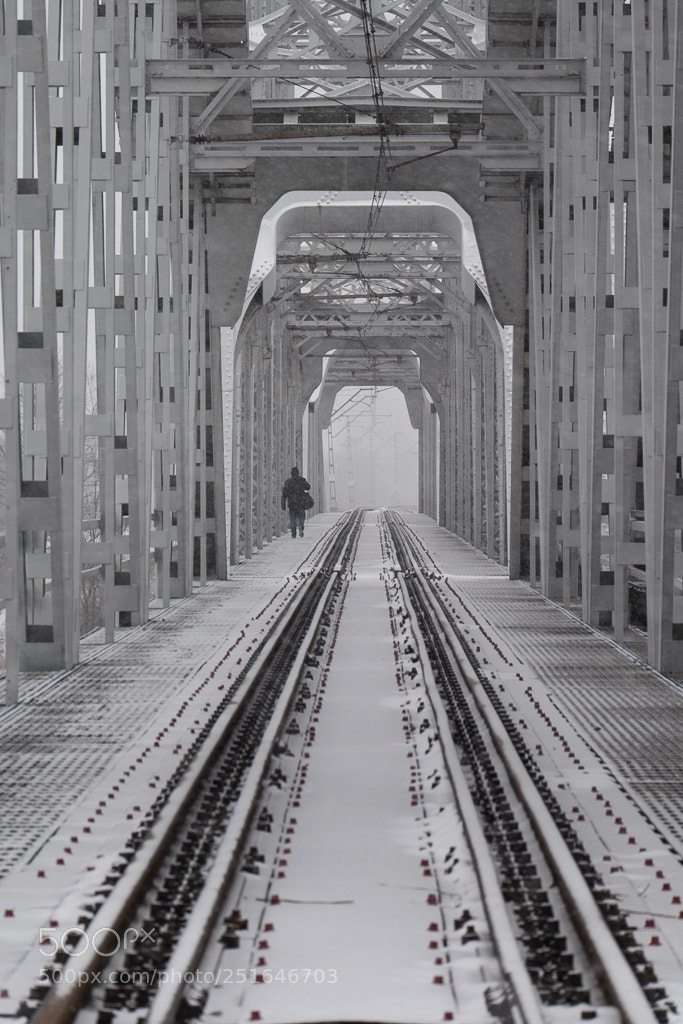 Fujifilm X-T1 sample photo. On the bridge photography