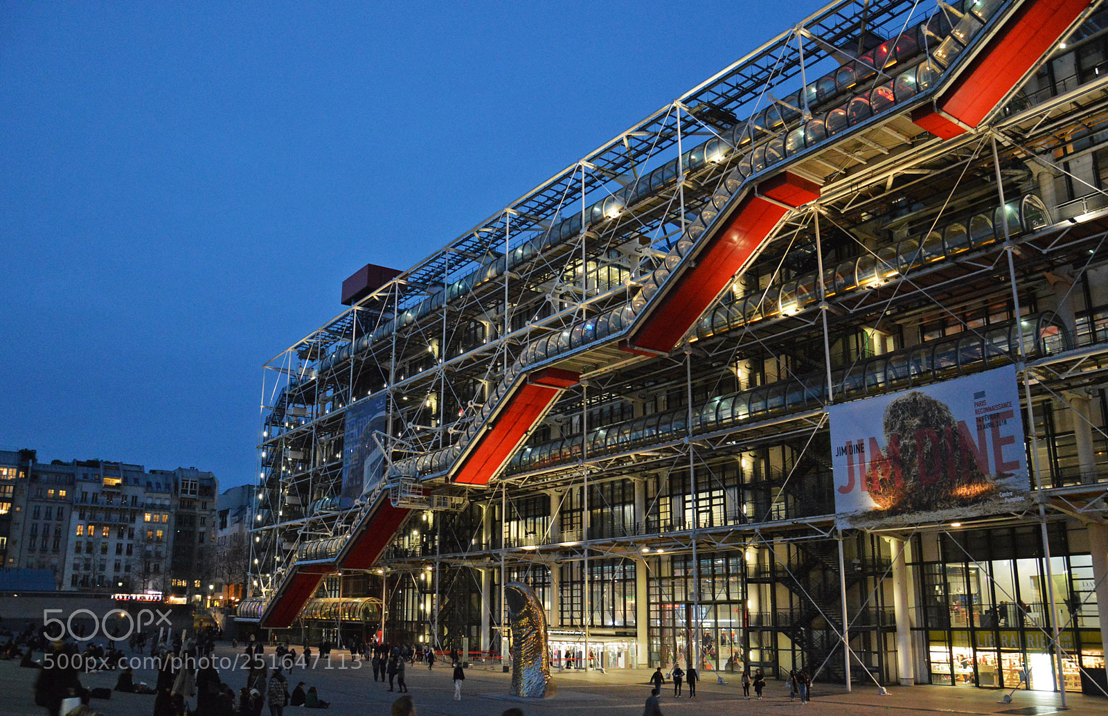 Nikon D3200 sample photo. Centre georges pompidou photography