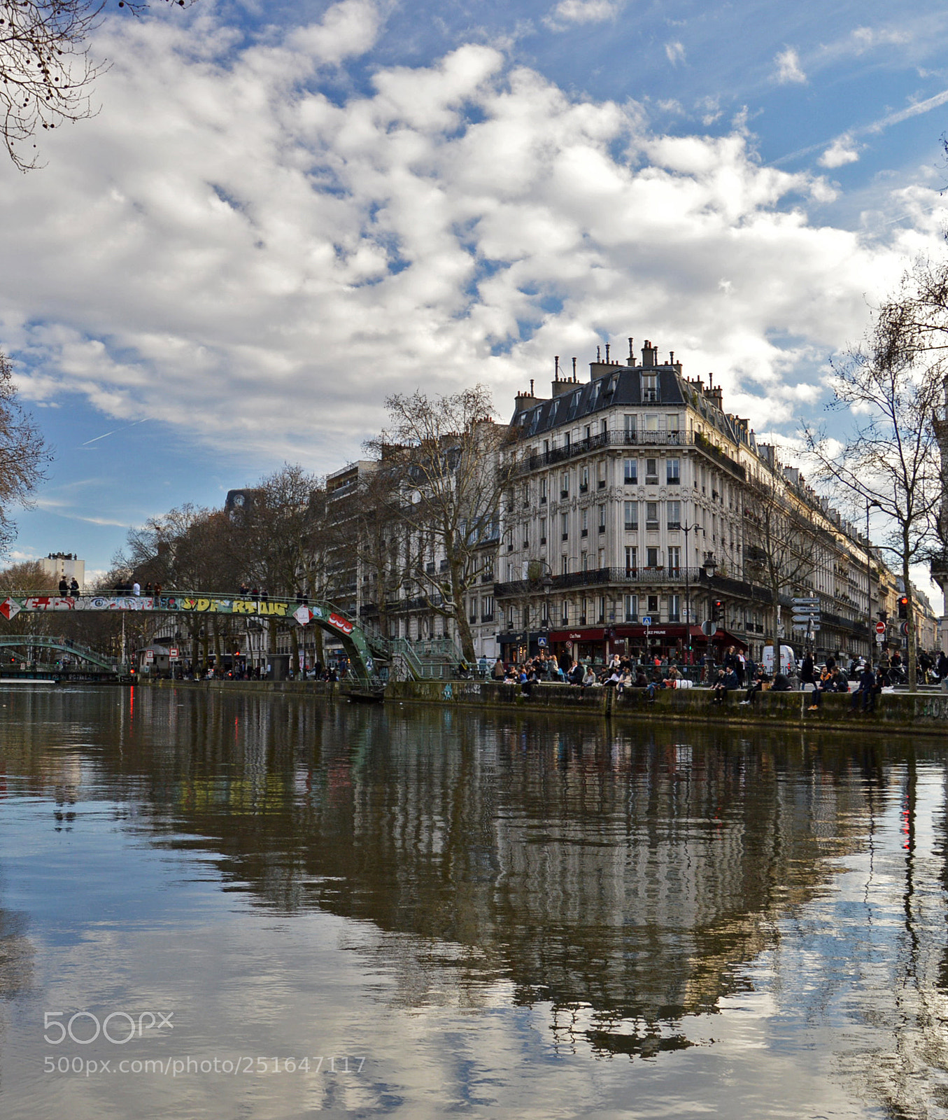 Nikon D3200 sample photo. Canal saint-martin #1 photography