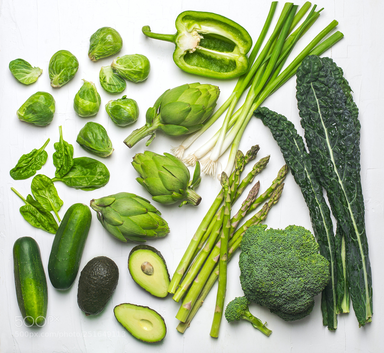 Canon EOS 5D Mark IV sample photo. Green vegetables and herbs photography