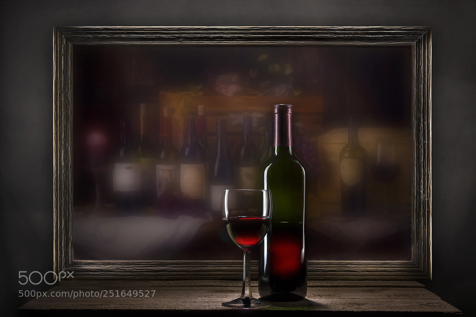 Nikon D7100 sample photo. Painting of wine with photography