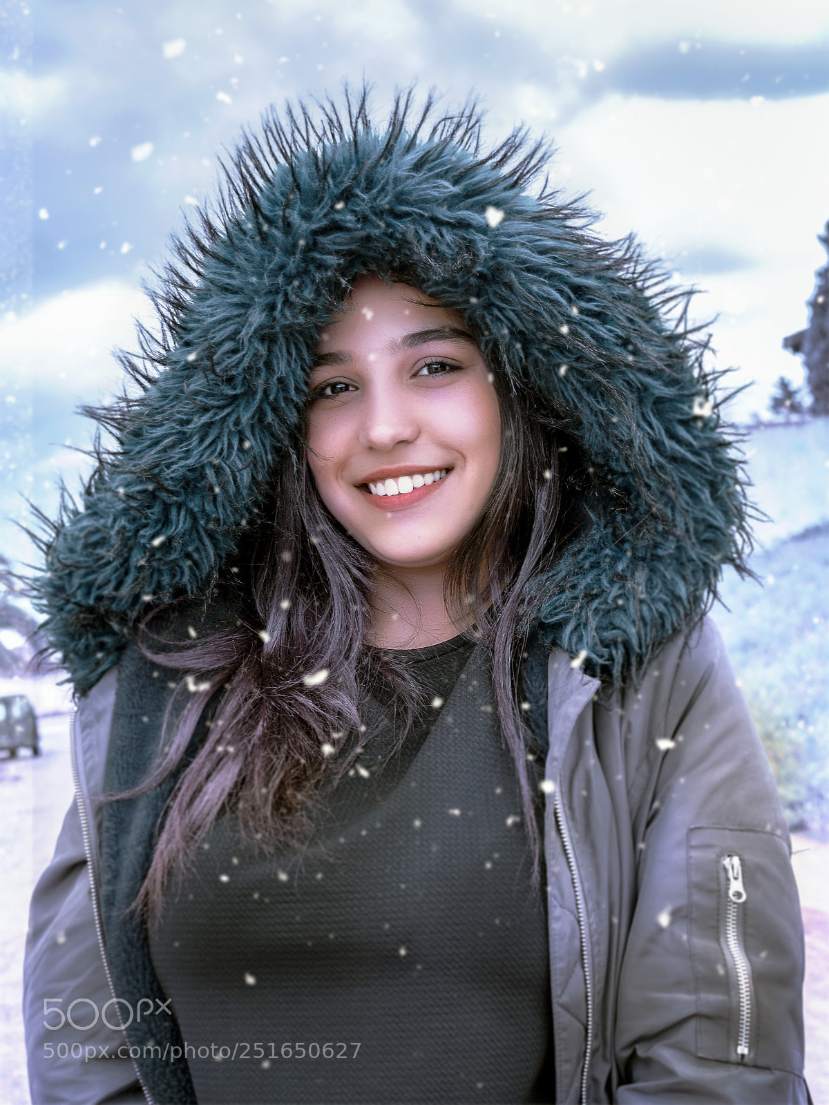Nikon D3200 sample photo. Snow mone photography