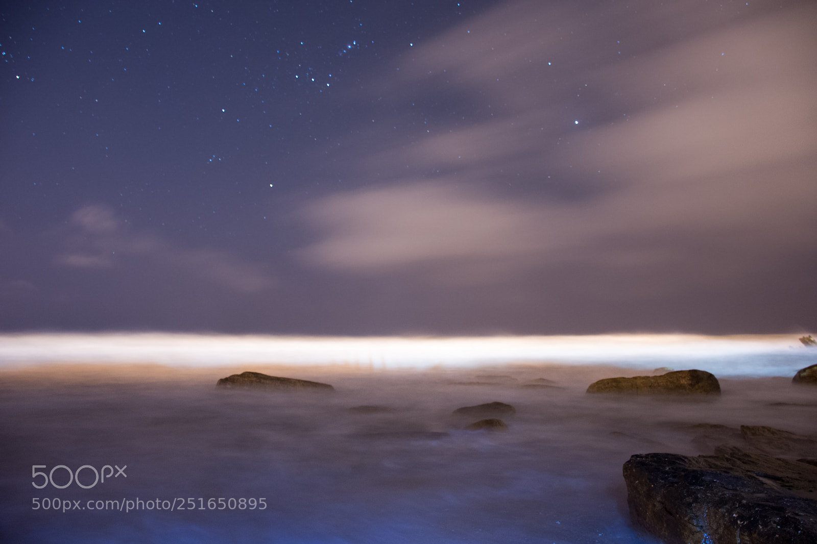 Nikon D7200 sample photo. Beach at night. photography