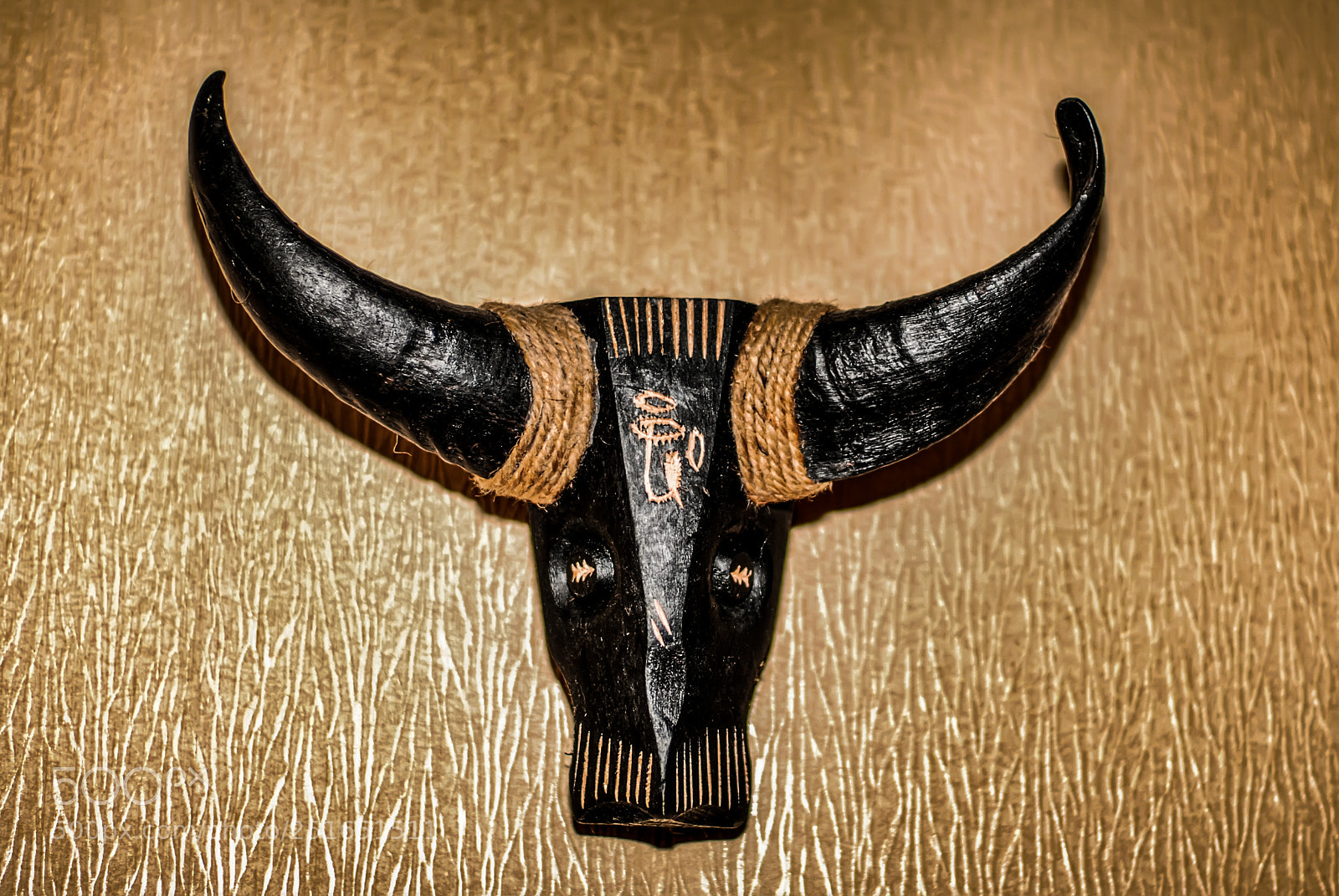 Nikon D80 sample photo. Wooden cow photography