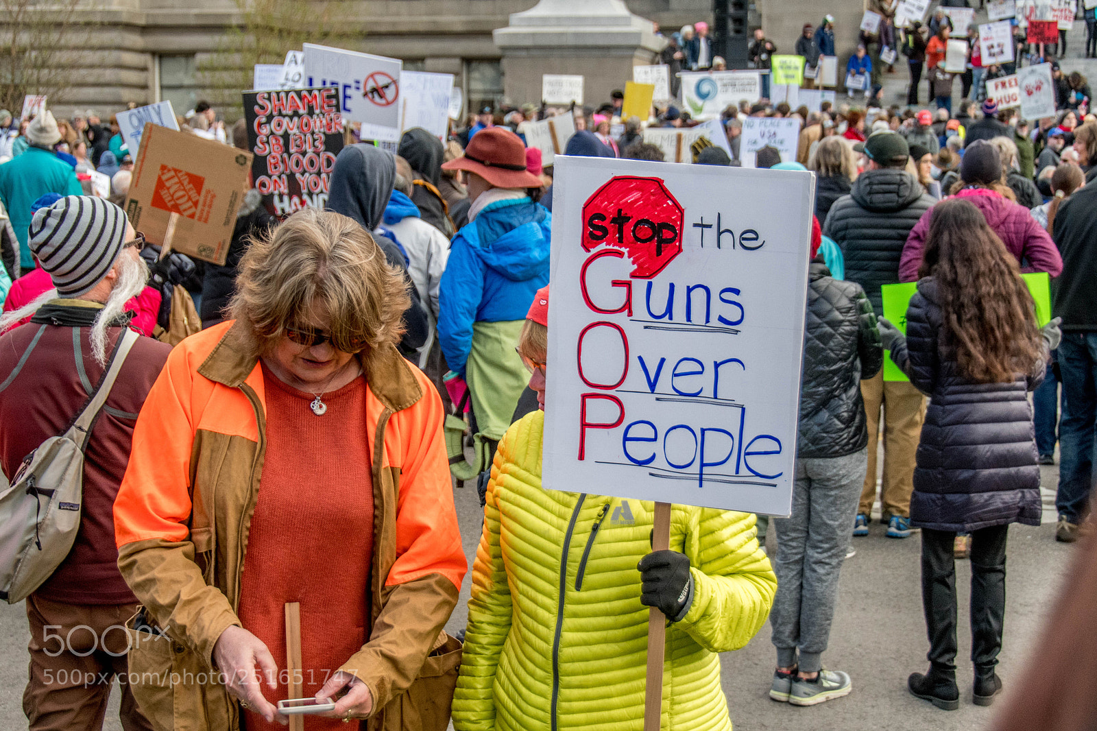 Nikon D500 sample photo. March for our lives photography