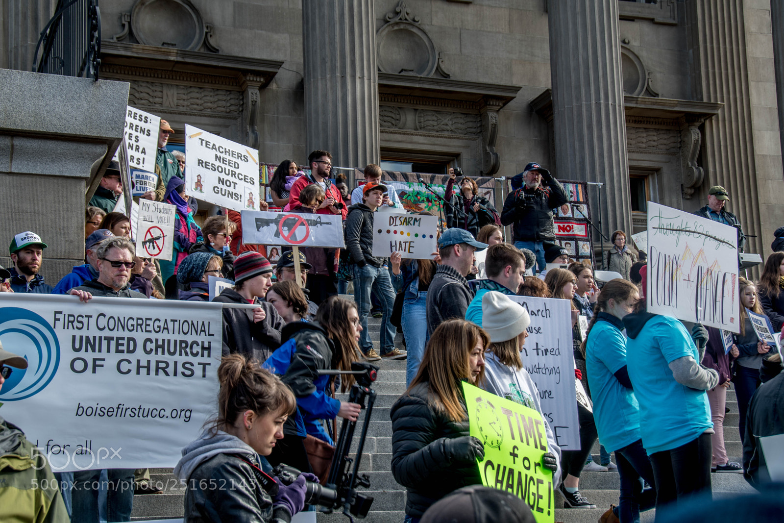 Nikon D500 sample photo. March for our lives photography