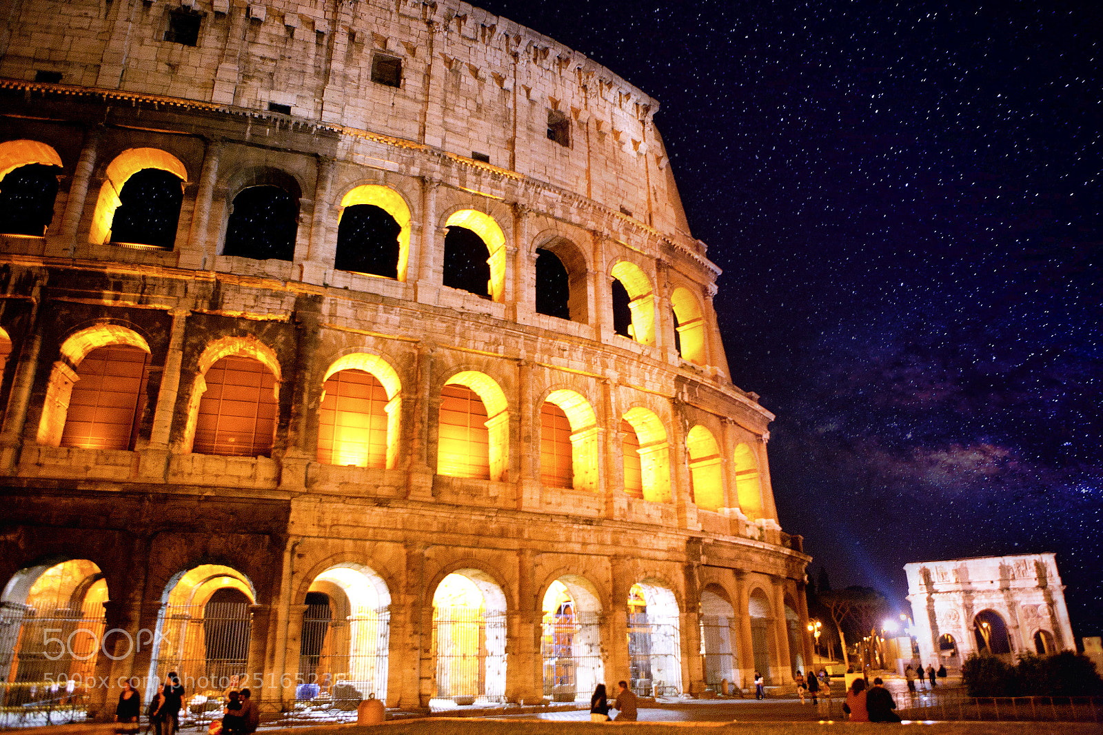 Canon EOS 5D sample photo. Colosseo photography