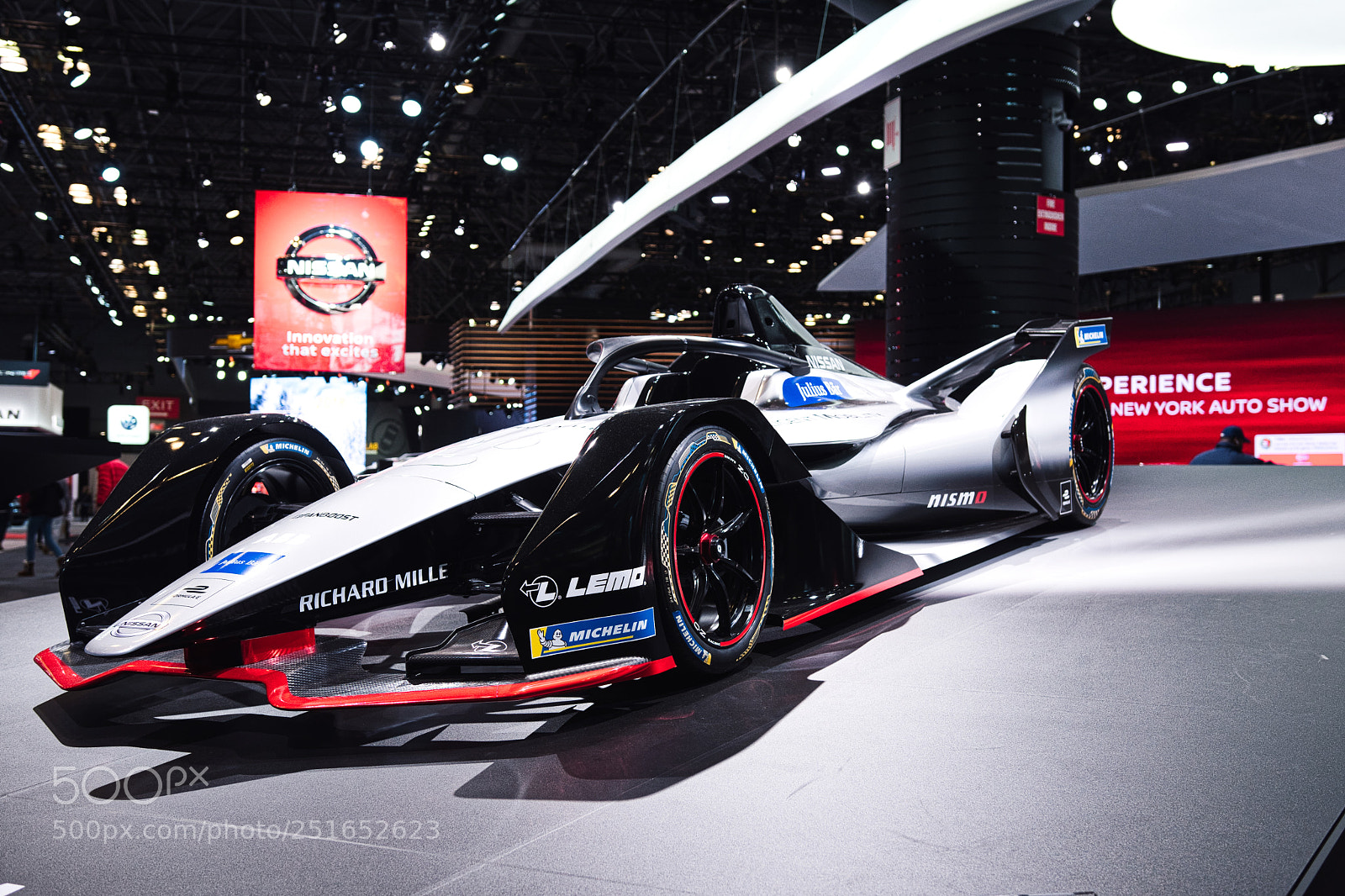 Nikon D500 sample photo. Nissan formula e race photography