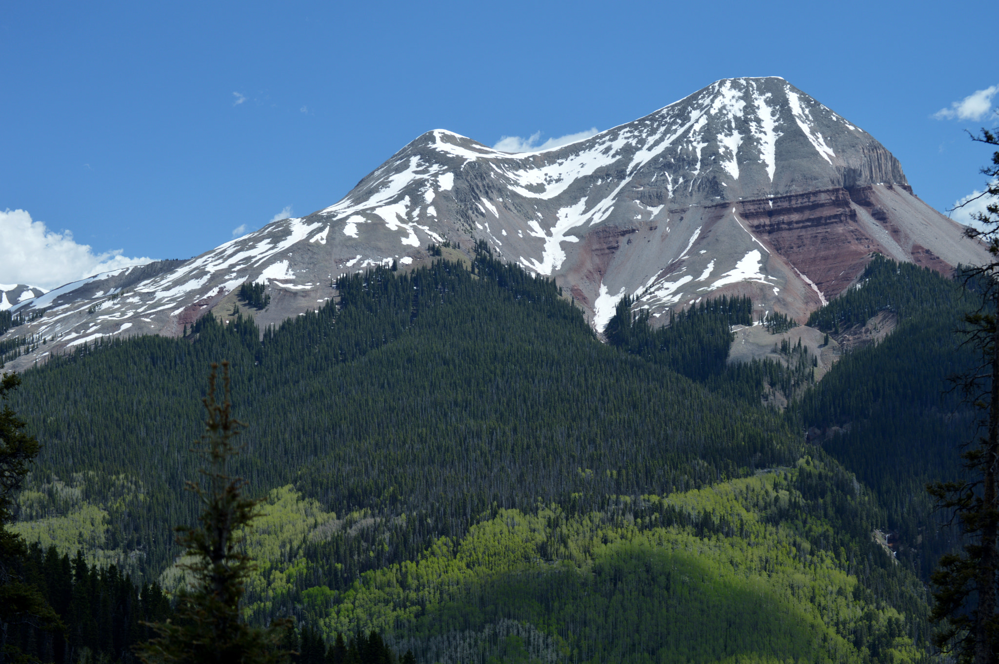 Nikon D3200 sample photo. Coal bank pass, colorado skies. photography