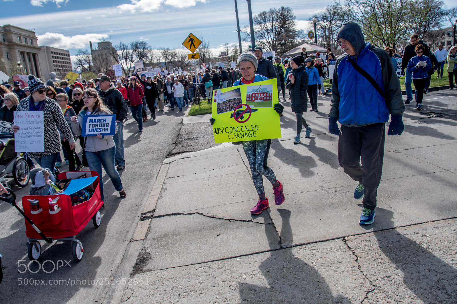 Nikon D500 sample photo. March for our lives photography