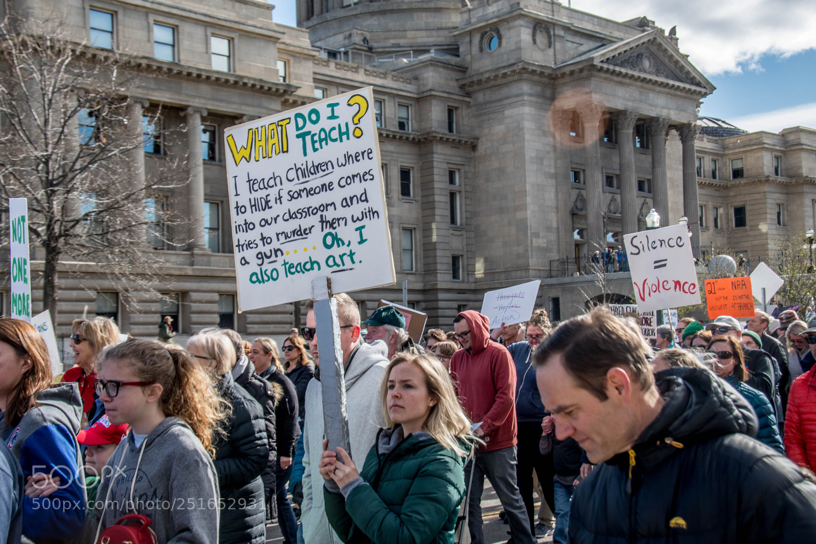 Nikon D500 sample photo. March for our lives photography