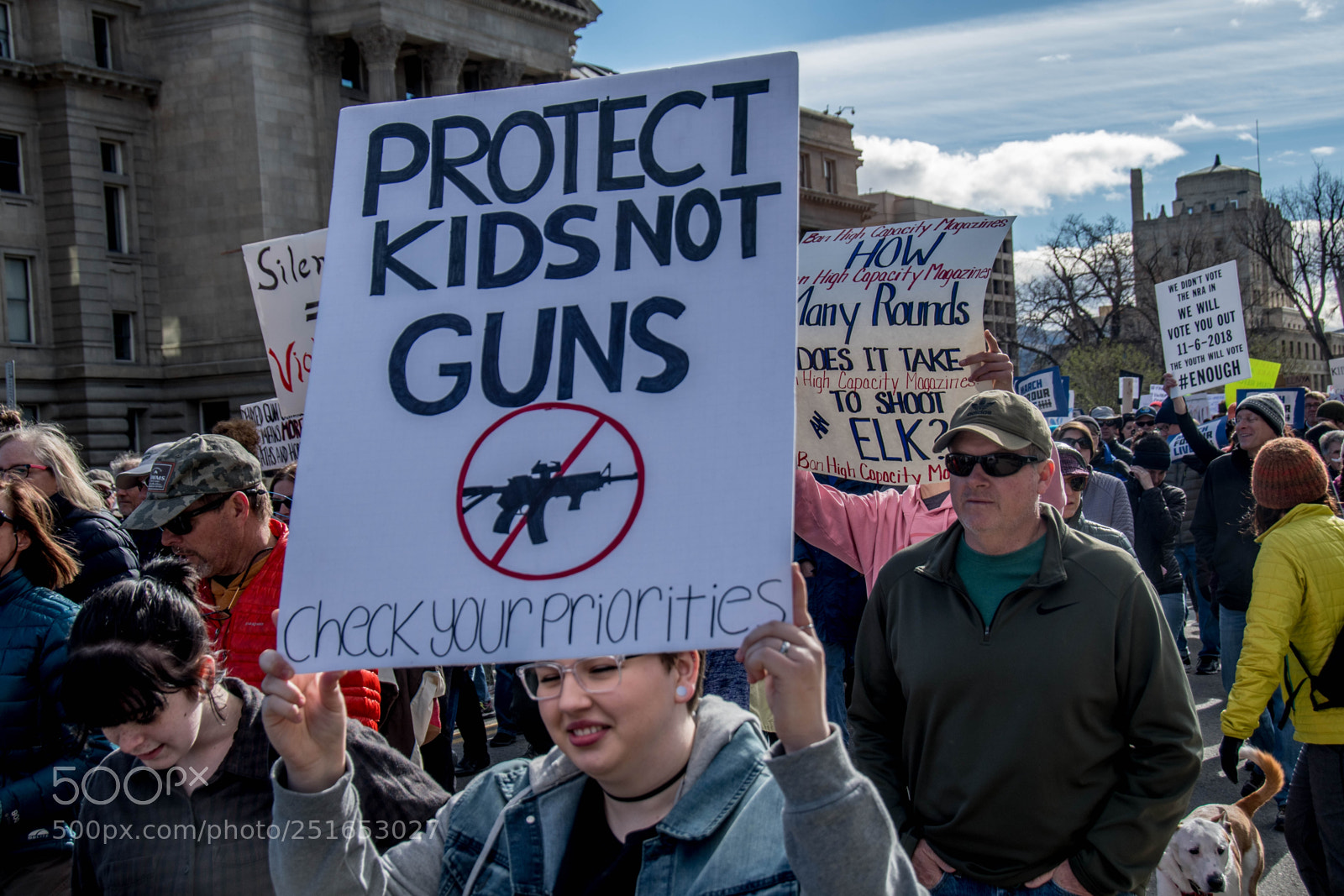 Nikon D500 sample photo. March for our lives photography