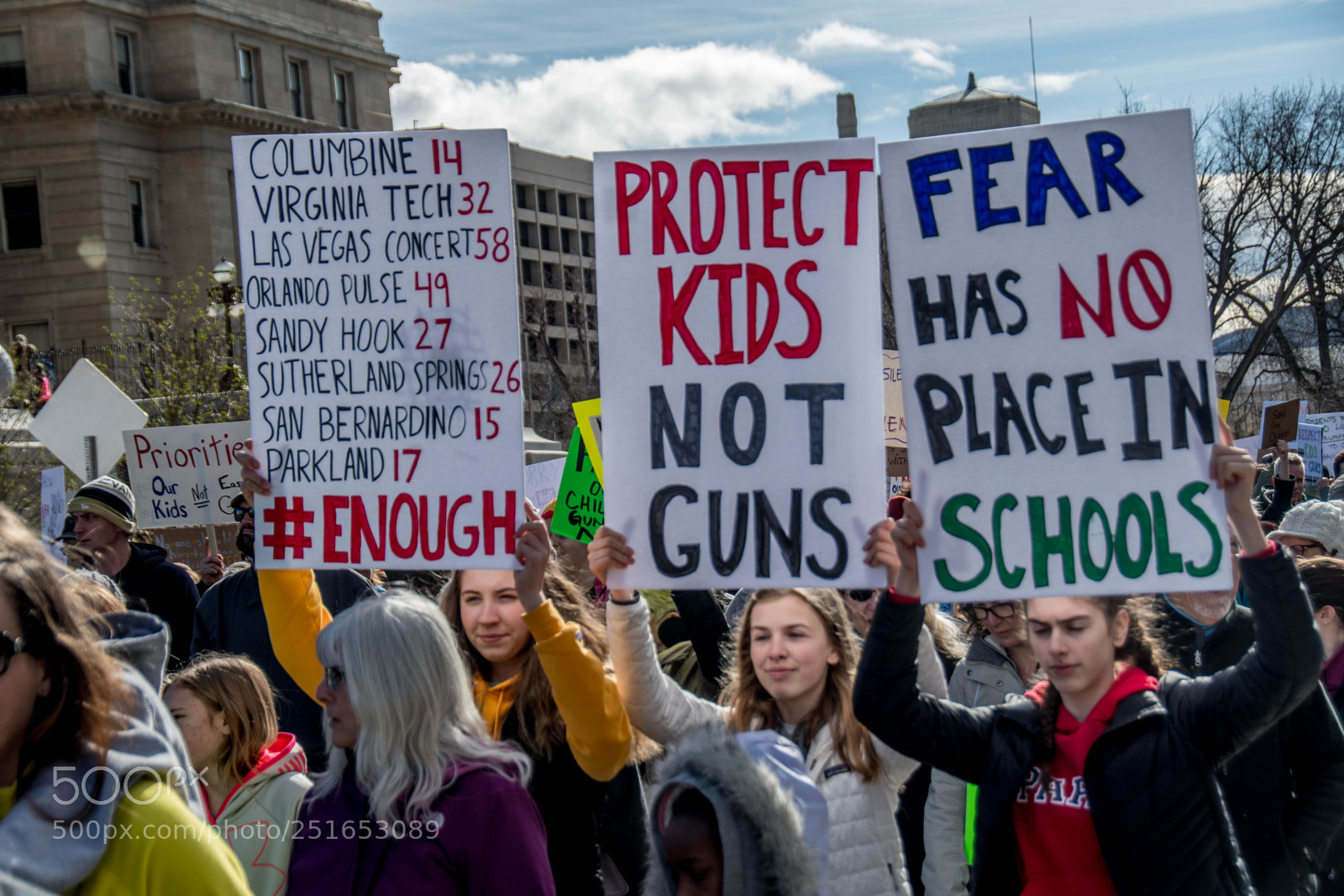 Nikon D500 sample photo. March for our lives photography