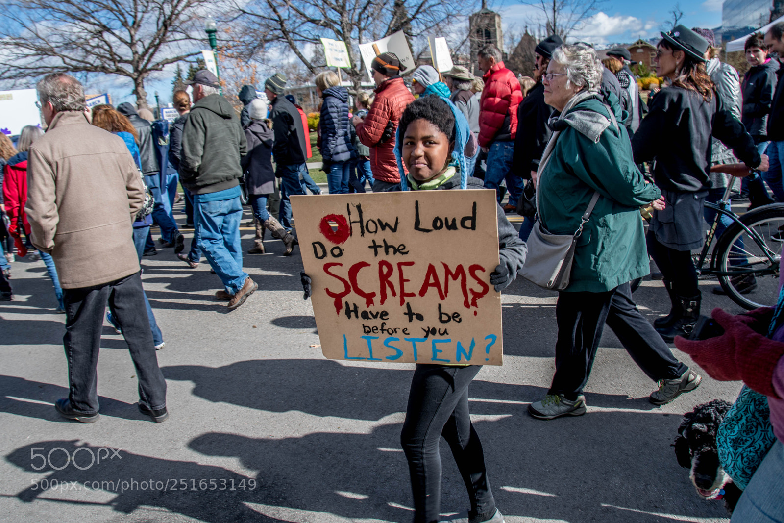 Nikon D500 sample photo. March for our lives photography