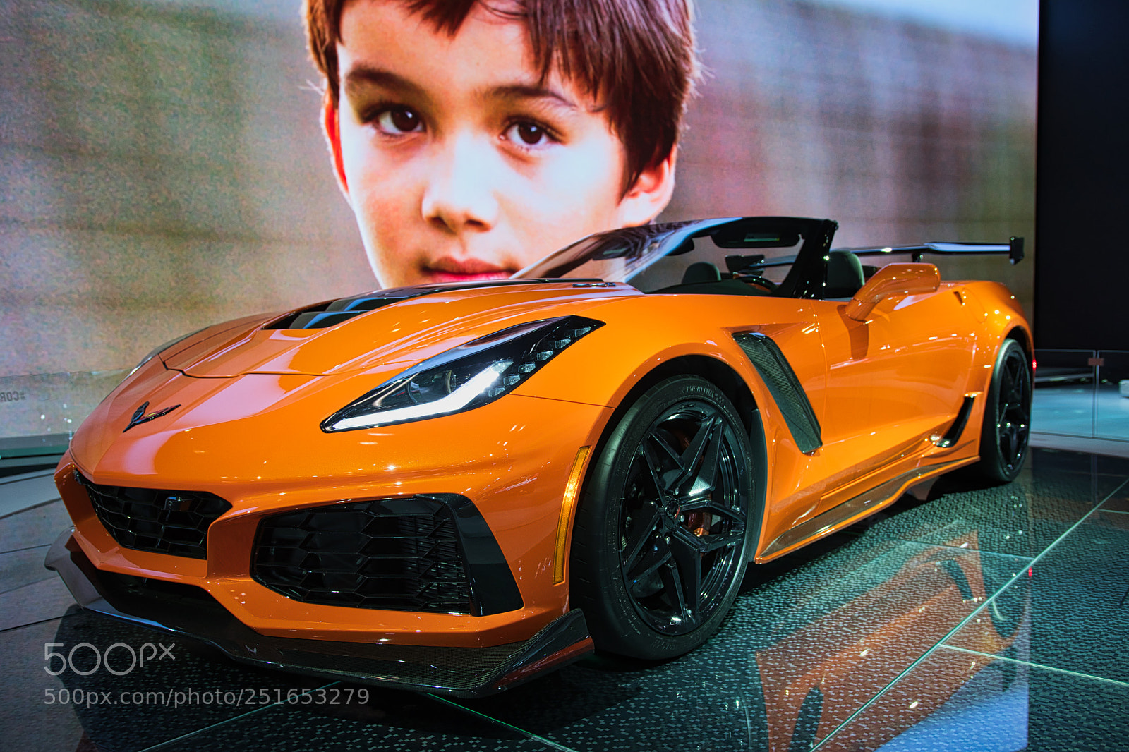 Nikon D500 sample photo. Corvette zr1 new york photography