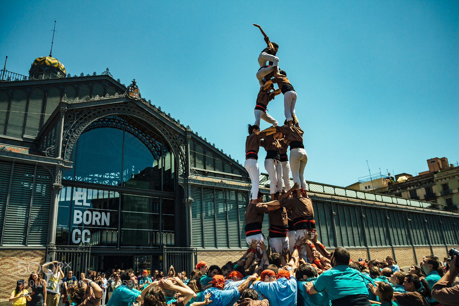 Canon EOS 650D (EOS Rebel T4i / EOS Kiss X6i) sample photo. Castellers photography