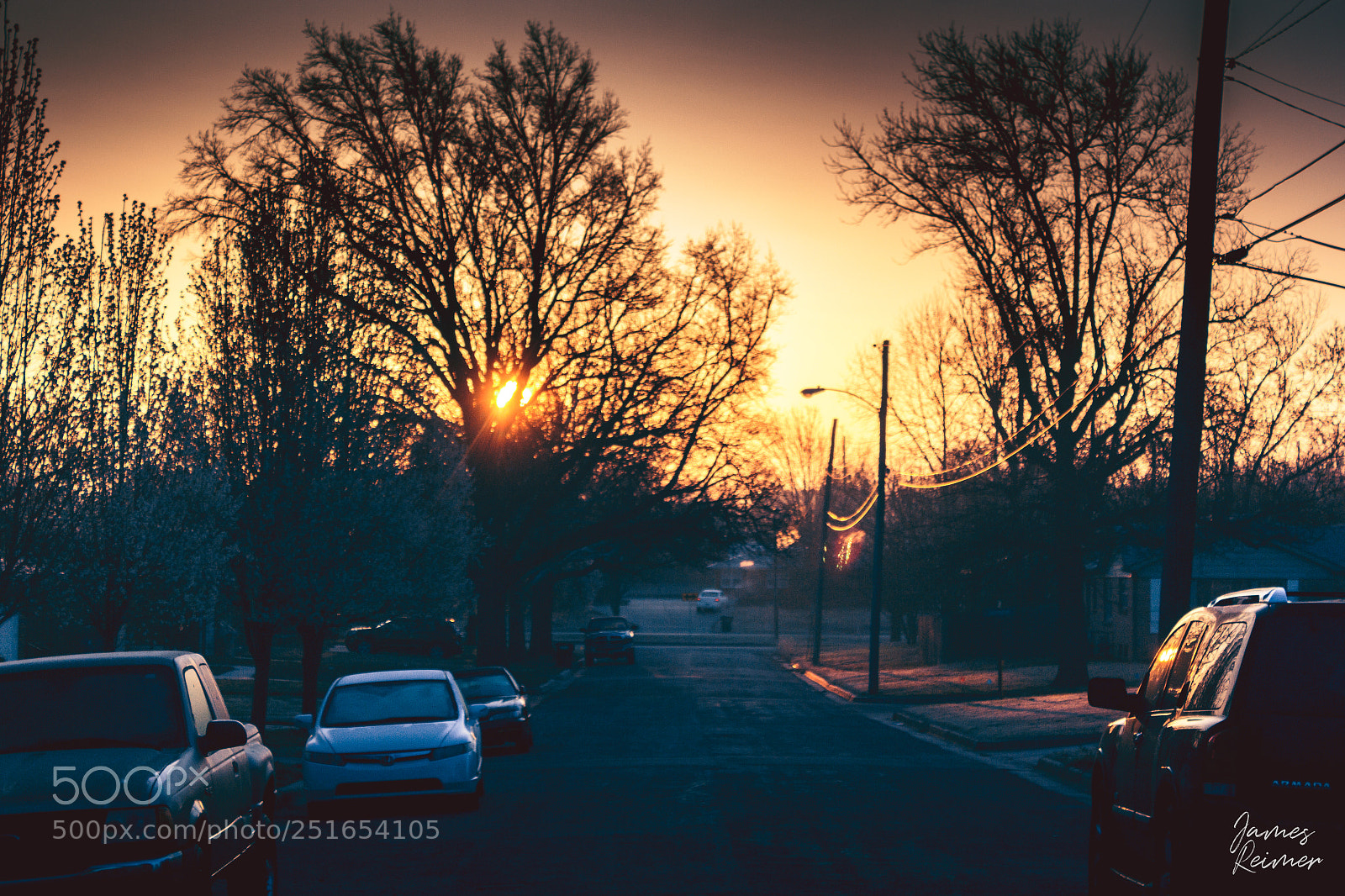 Canon EOS 60D sample photo. Sunrise on castle drive photography