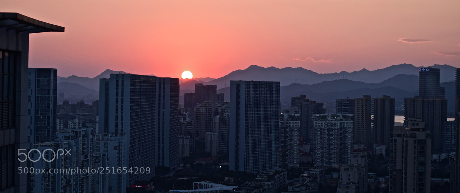Nikon D5300 sample photo. Hangzhou sunset photography