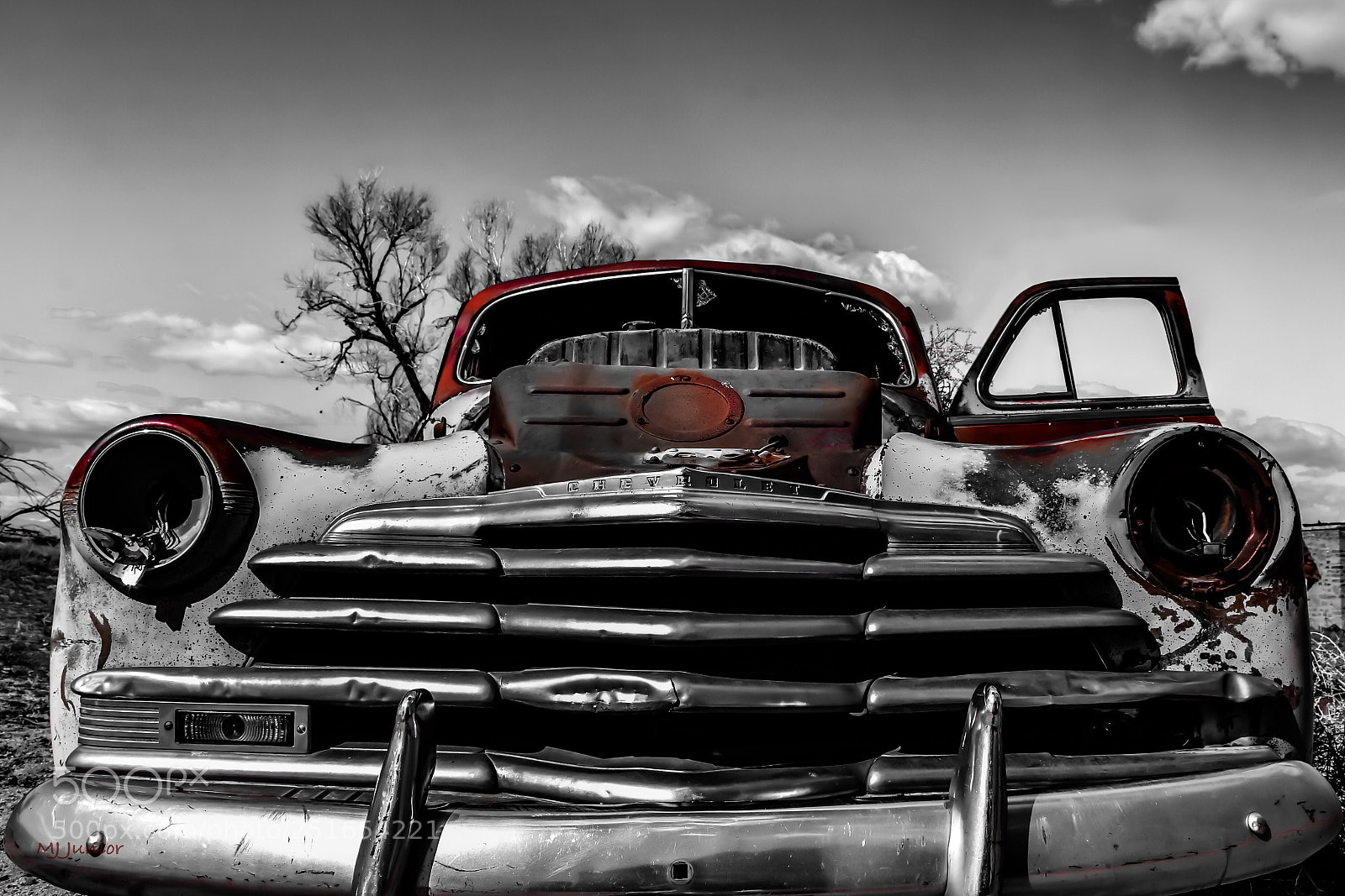 Nikon D7500 sample photo. Old ass chevy... photography