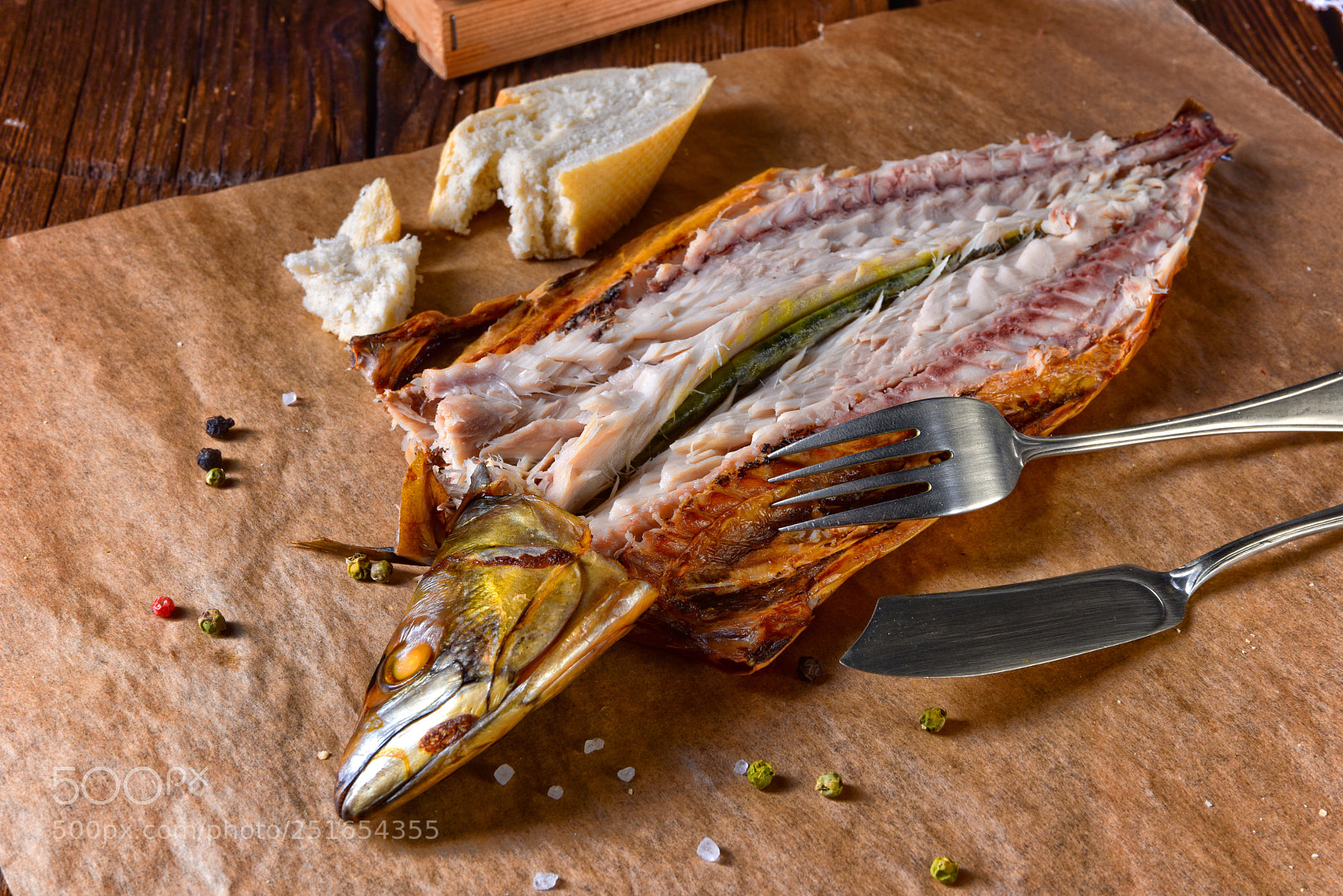 Nikon D810 sample photo. Tasty smoked mackerel photography