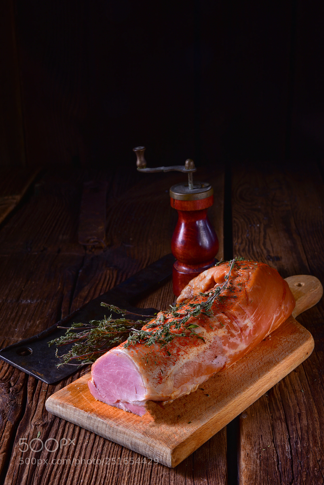 Nikon D810 sample photo. Pork tenderloin smoked with photography
