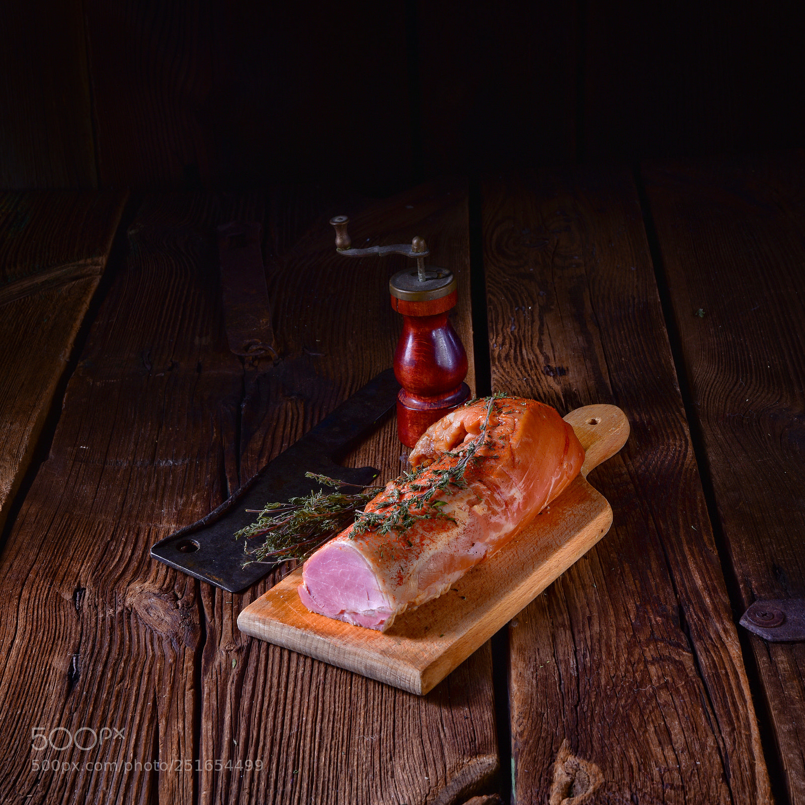Nikon D810 sample photo. Pork tenderloin smoked with photography