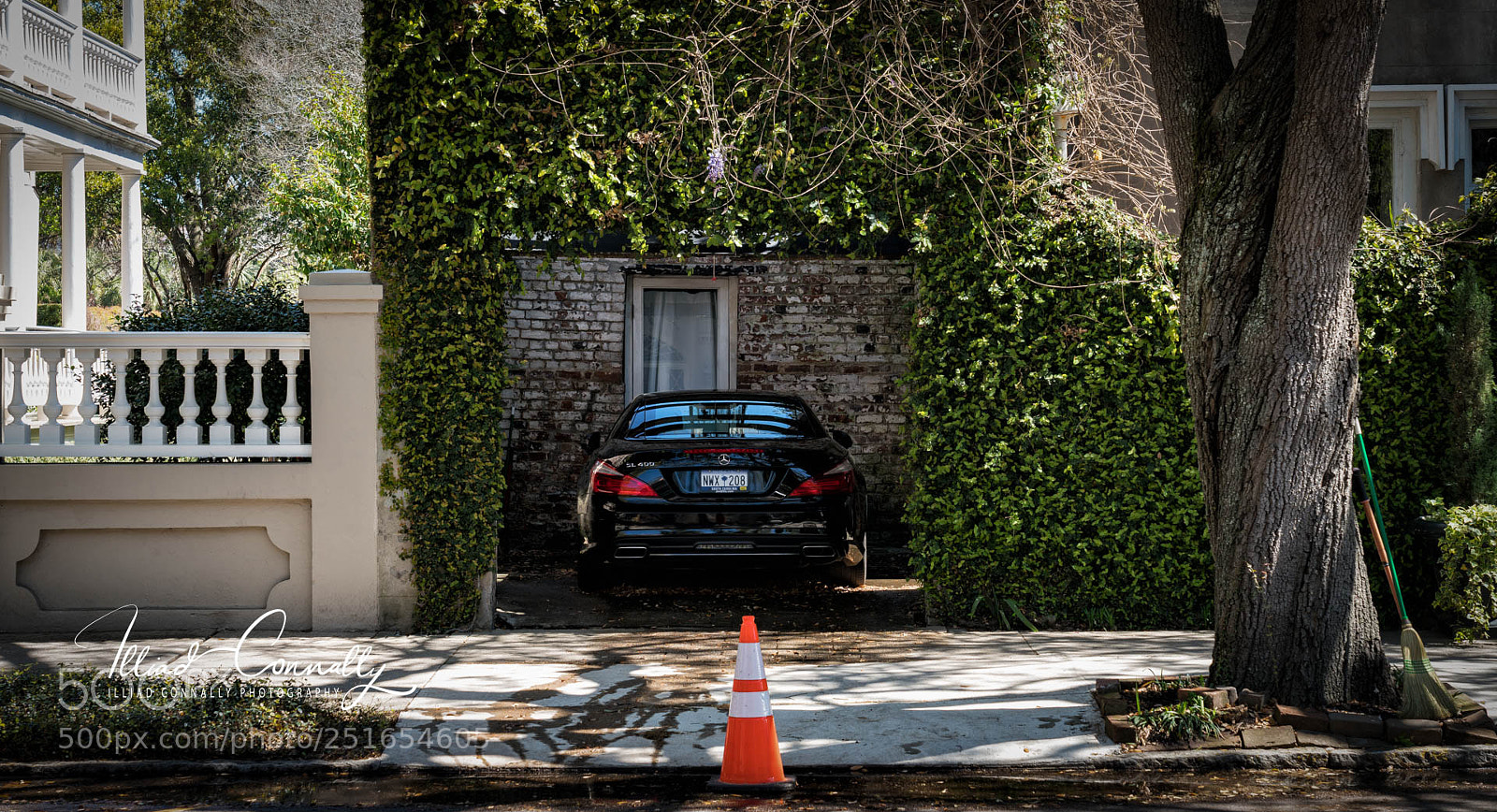 Sony a7R II sample photo. Private parking photography