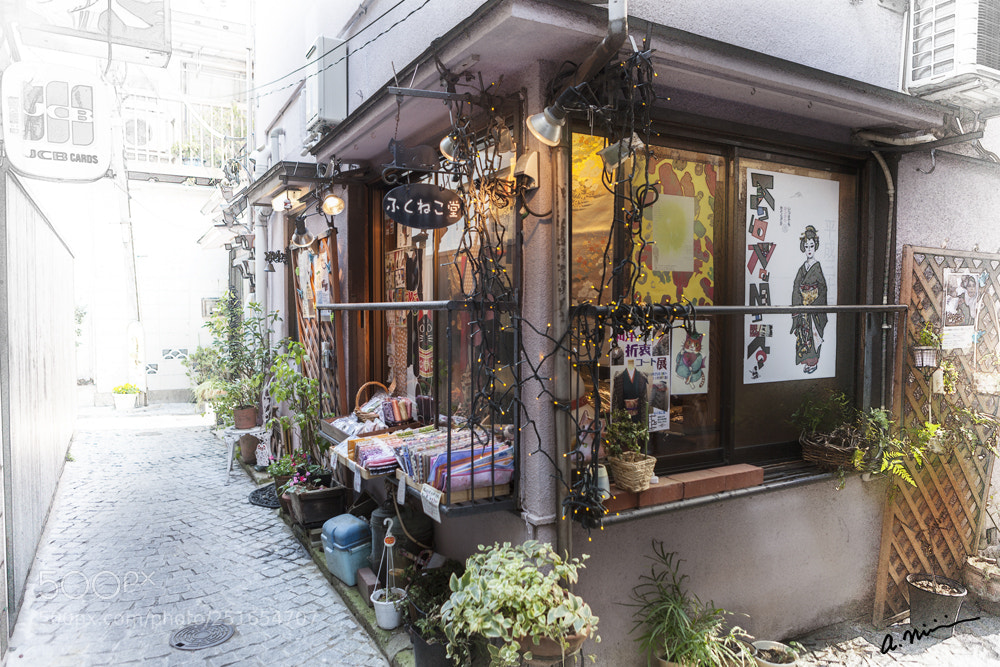 Canon EOS 5D Mark II sample photo. Kagurazaka photography
