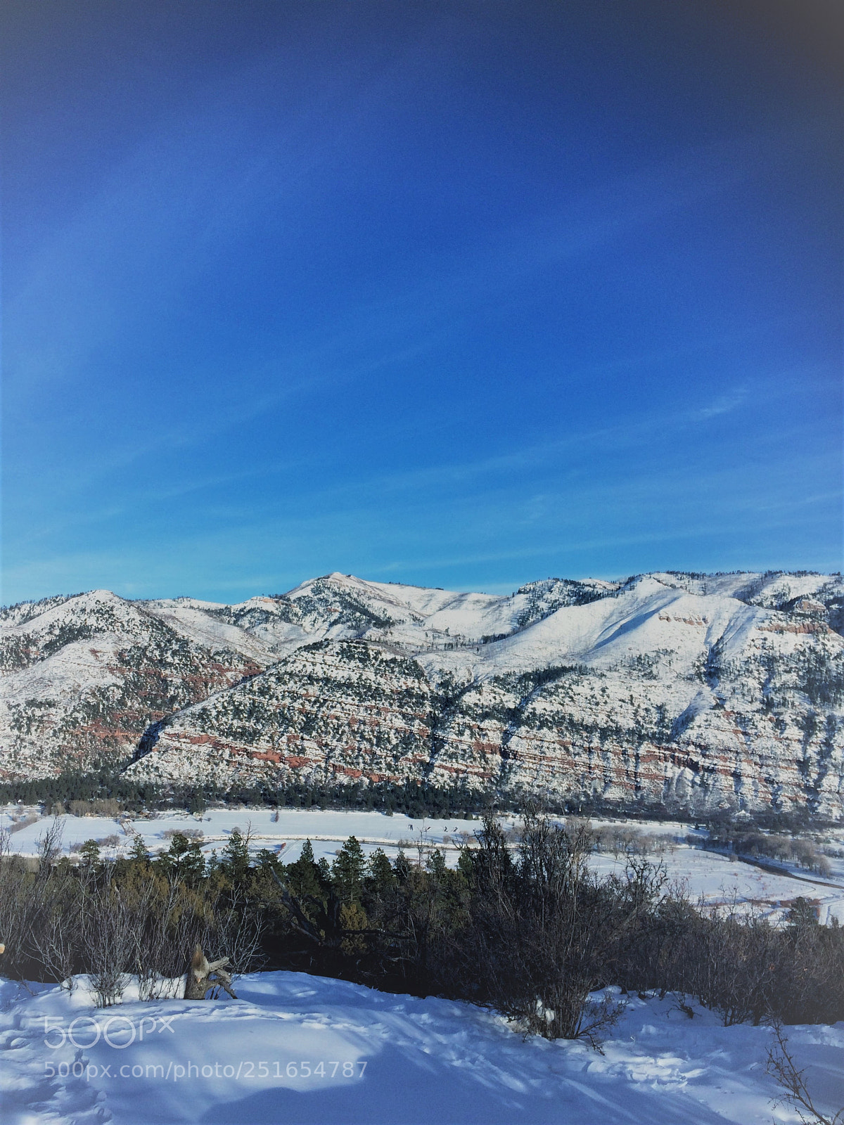Apple iPhone 5s sample photo. Fresh snow in hermosa photography