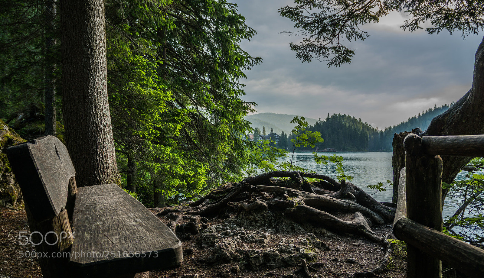 Nikon D7100 sample photo. Braies's bench photography