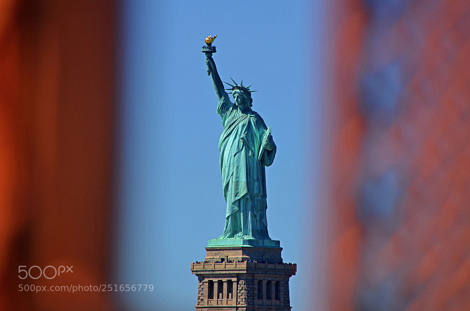 Nikon D5100 sample photo. Statue of liberty photography