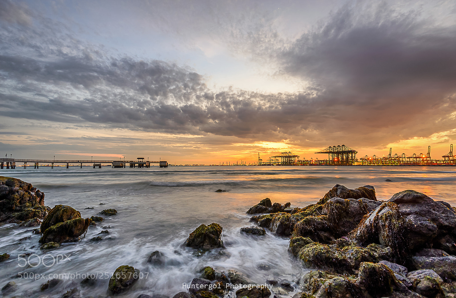 Nikon D610 sample photo. Sunset at the habor photography