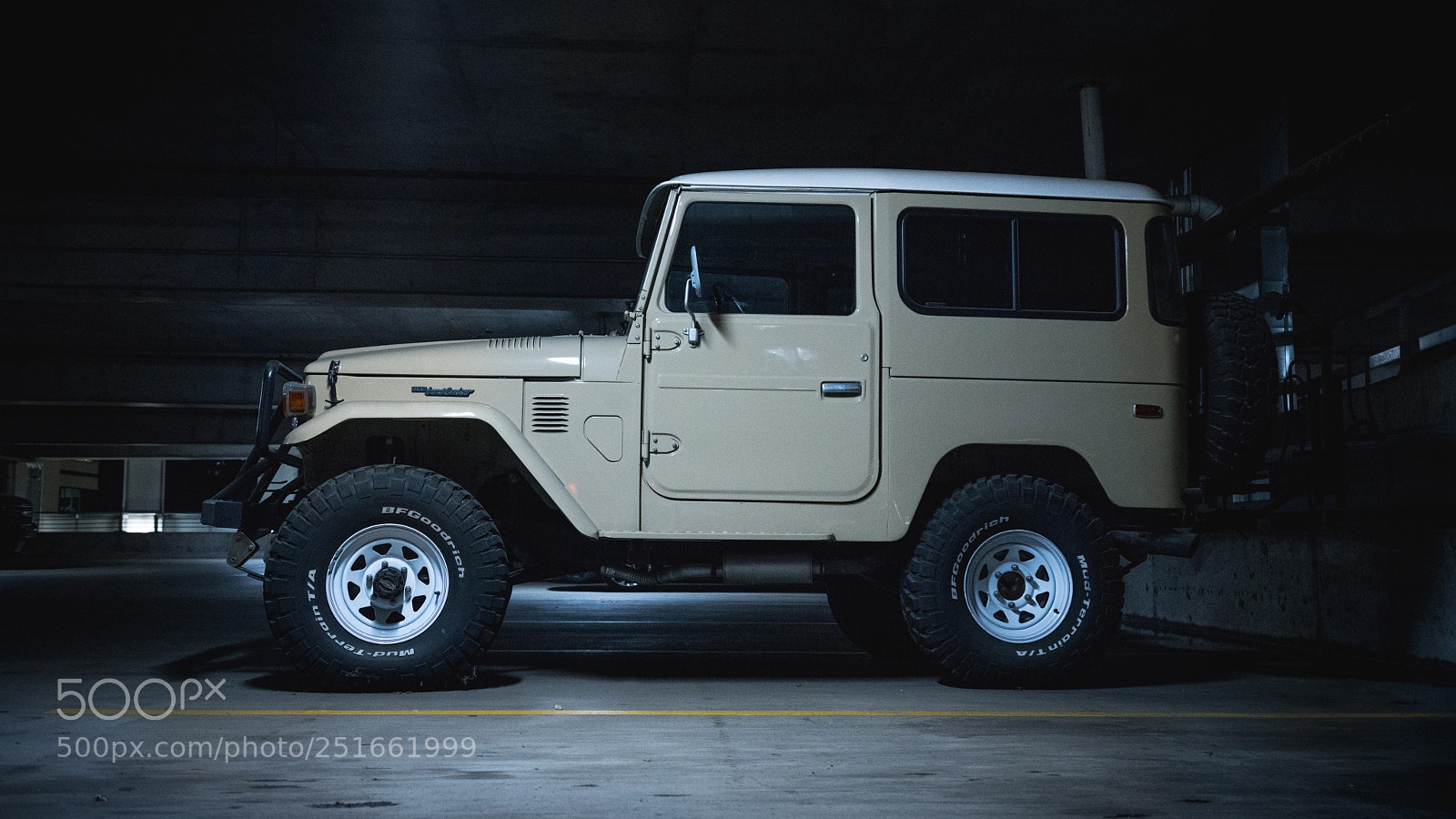 Sony a7R II sample photo. Early 80s land cruiser photography
