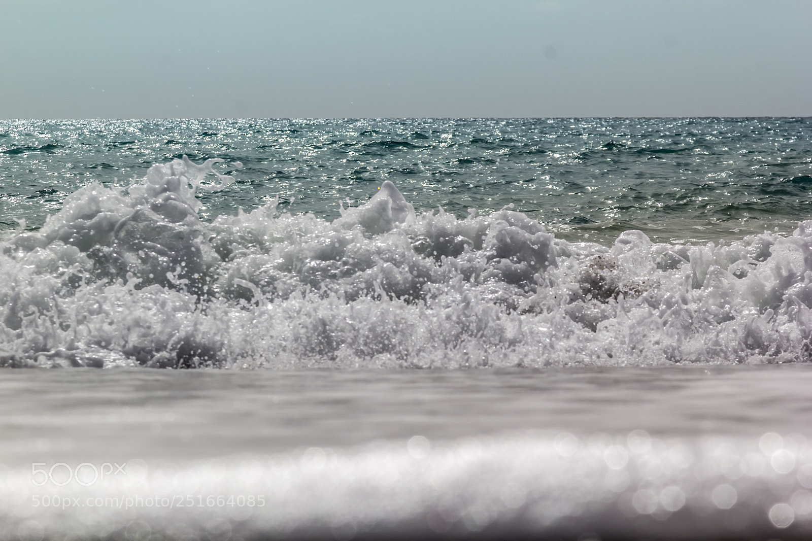 Canon EOS 60D sample photo. Soft wave of ocean photography