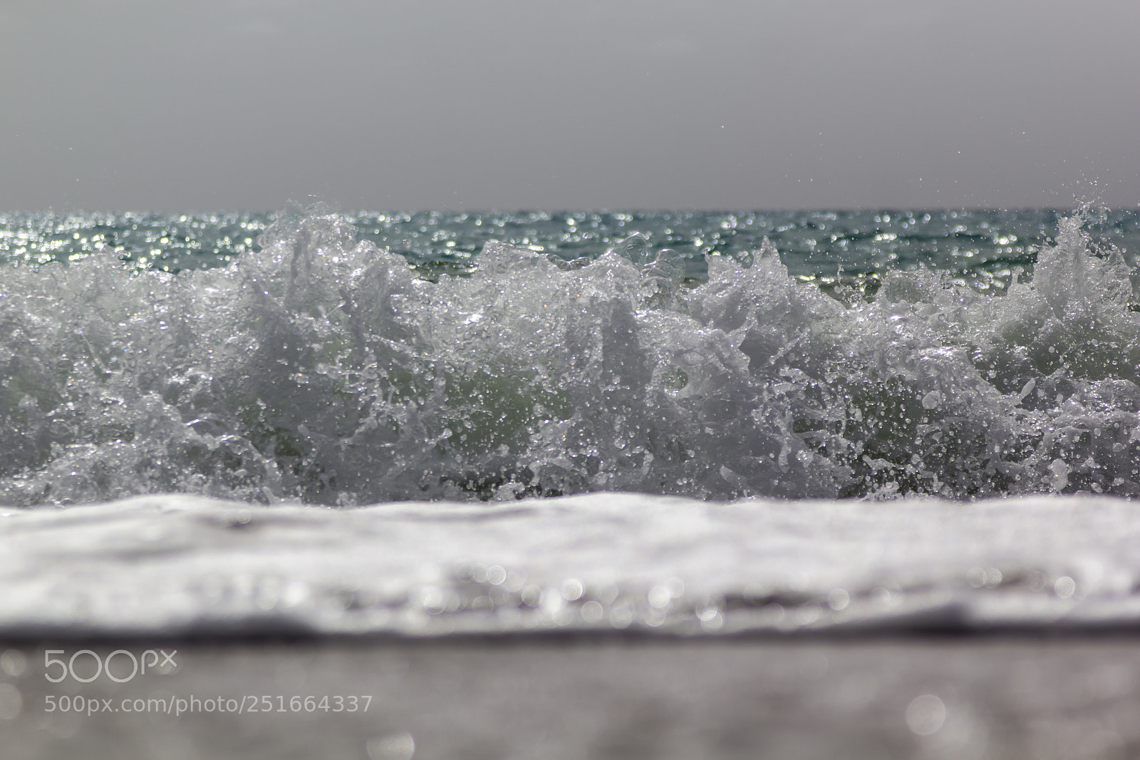 Canon EOS 60D sample photo. Soft wave of ocean photography