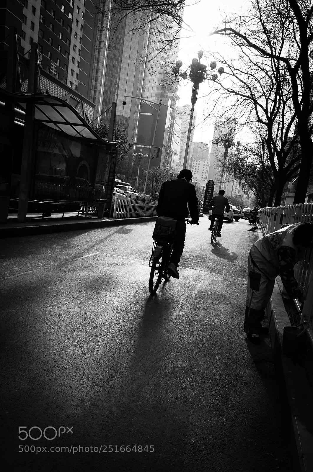 Ricoh GR II sample photo. 《骑车的人》 photography