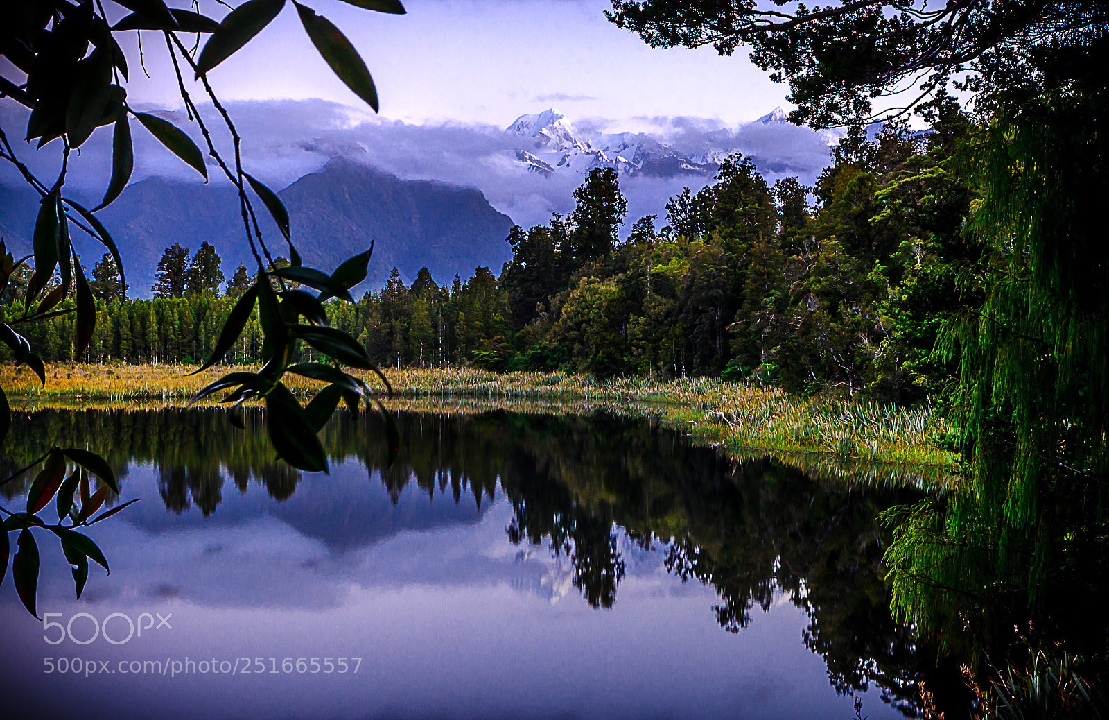 Nikon D7000 sample photo. Lake matheson view photography