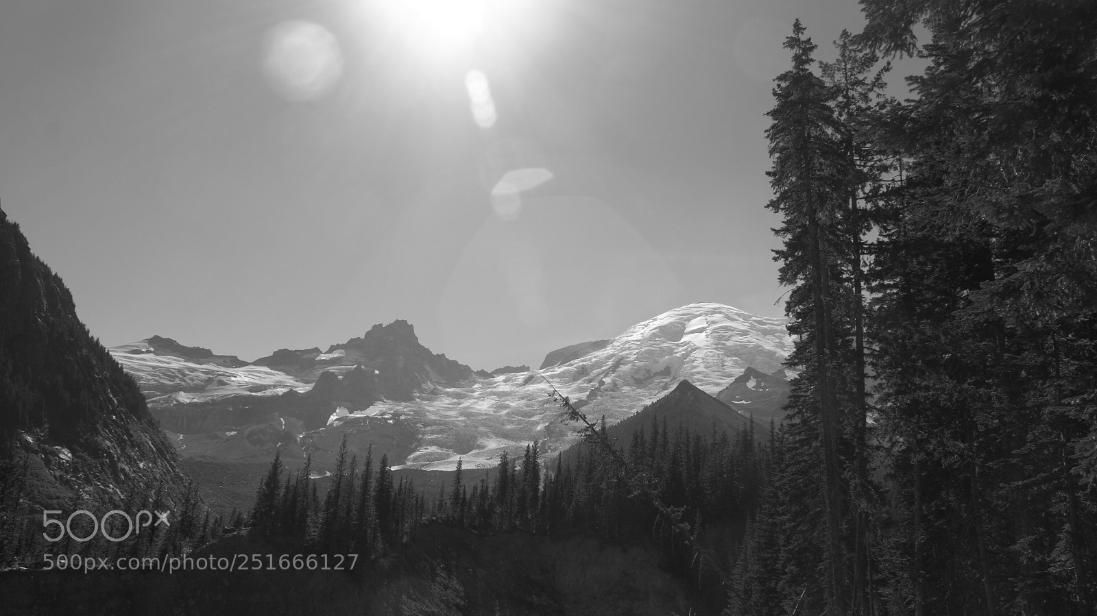 Sony Alpha DSLR-A200 sample photo. Glacier basin trail, mt photography