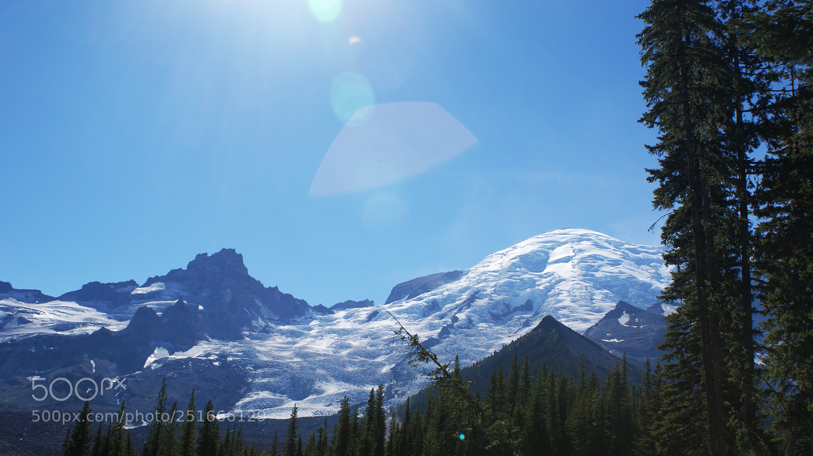Sony Alpha DSLR-A200 sample photo. Glacier basin trail, mt photography