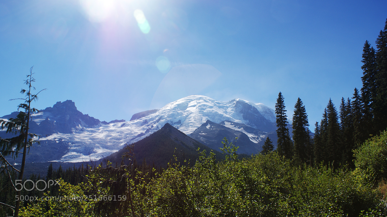 Sony Alpha DSLR-A200 sample photo. Glacier basin trail, mt photography