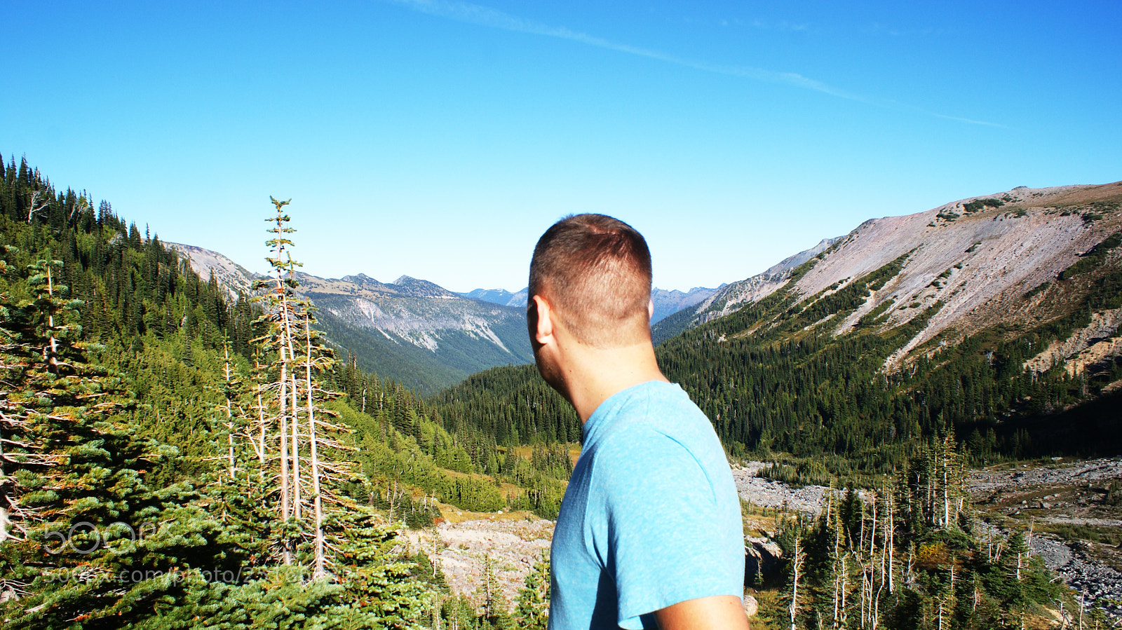 Sony Alpha DSLR-A200 sample photo. Glacier basin trail, mt photography