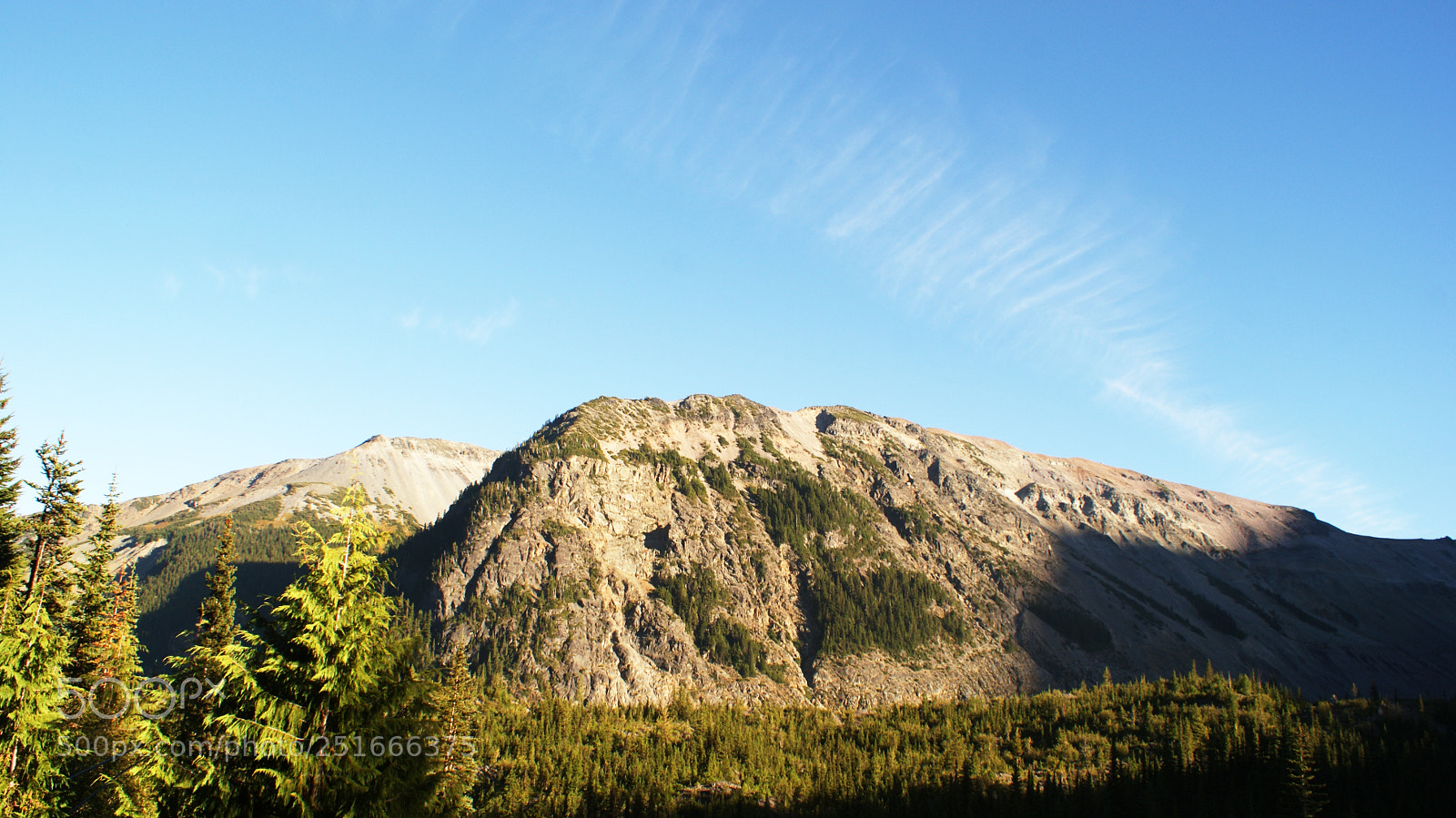Sony Alpha DSLR-A200 sample photo. Glacier basin trail, mt photography
