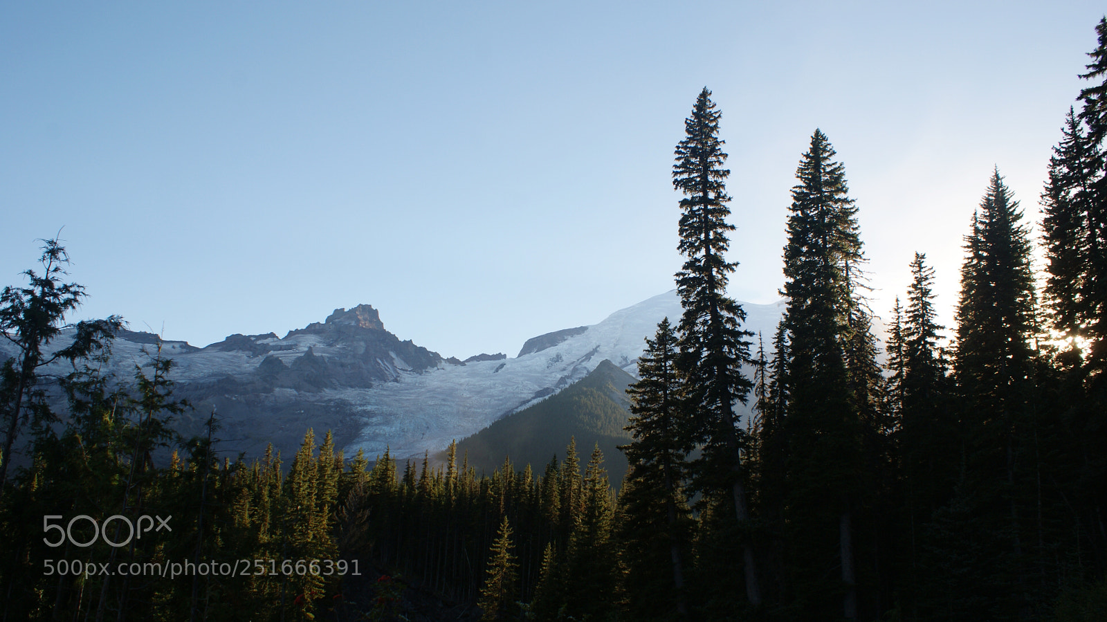 Sony Alpha DSLR-A200 sample photo. Glacier basin trail, mt photography