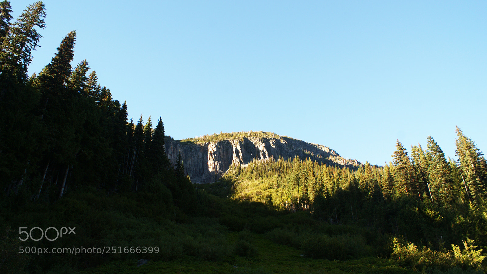 Sony Alpha DSLR-A200 sample photo. Glacier basin trail, mt photography