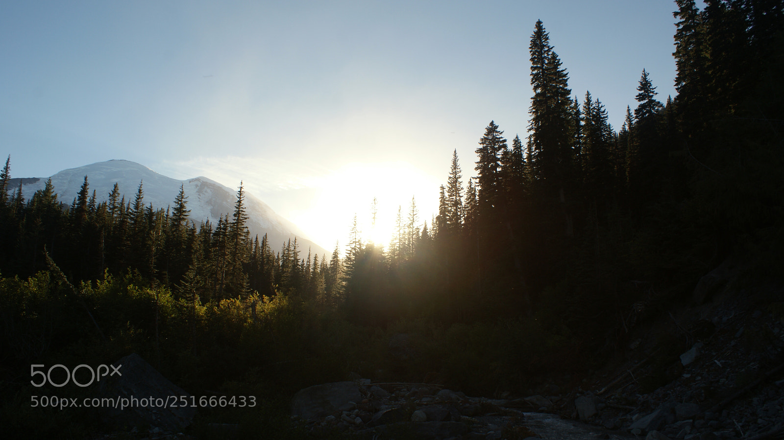 Sony Alpha DSLR-A200 sample photo. Glacier basin trail, mt photography