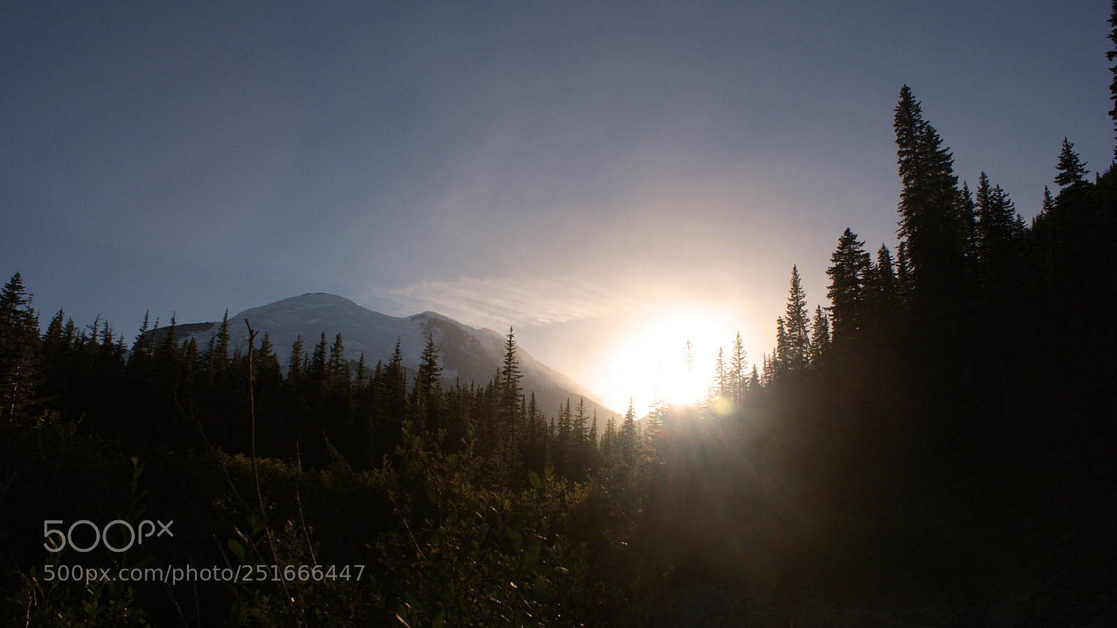 Sony Alpha DSLR-A200 sample photo. Glacier basin trail, mt photography