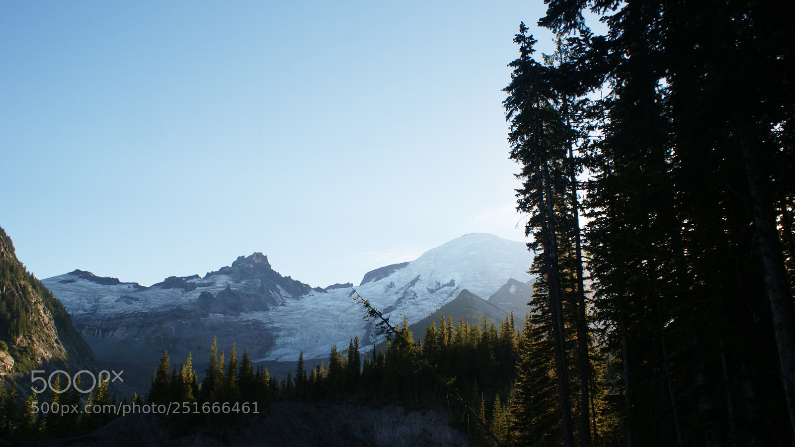 Sony Alpha DSLR-A200 sample photo. Glacier basin trail, mt photography