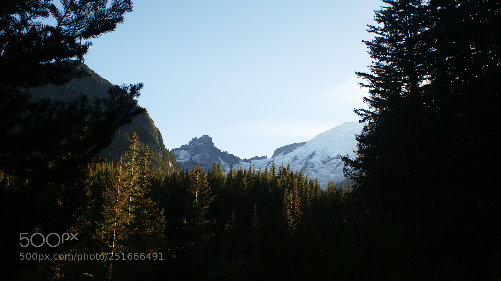 Sony Alpha DSLR-A200 sample photo. Glacier basin trail, mt photography
